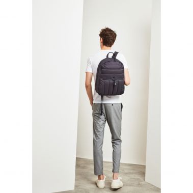 BERLIN Quilted Backpack 14'' (Midnight Navy)