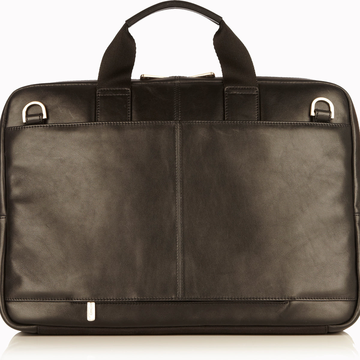 NEWBURY Leather Briefcase 15" (Black)