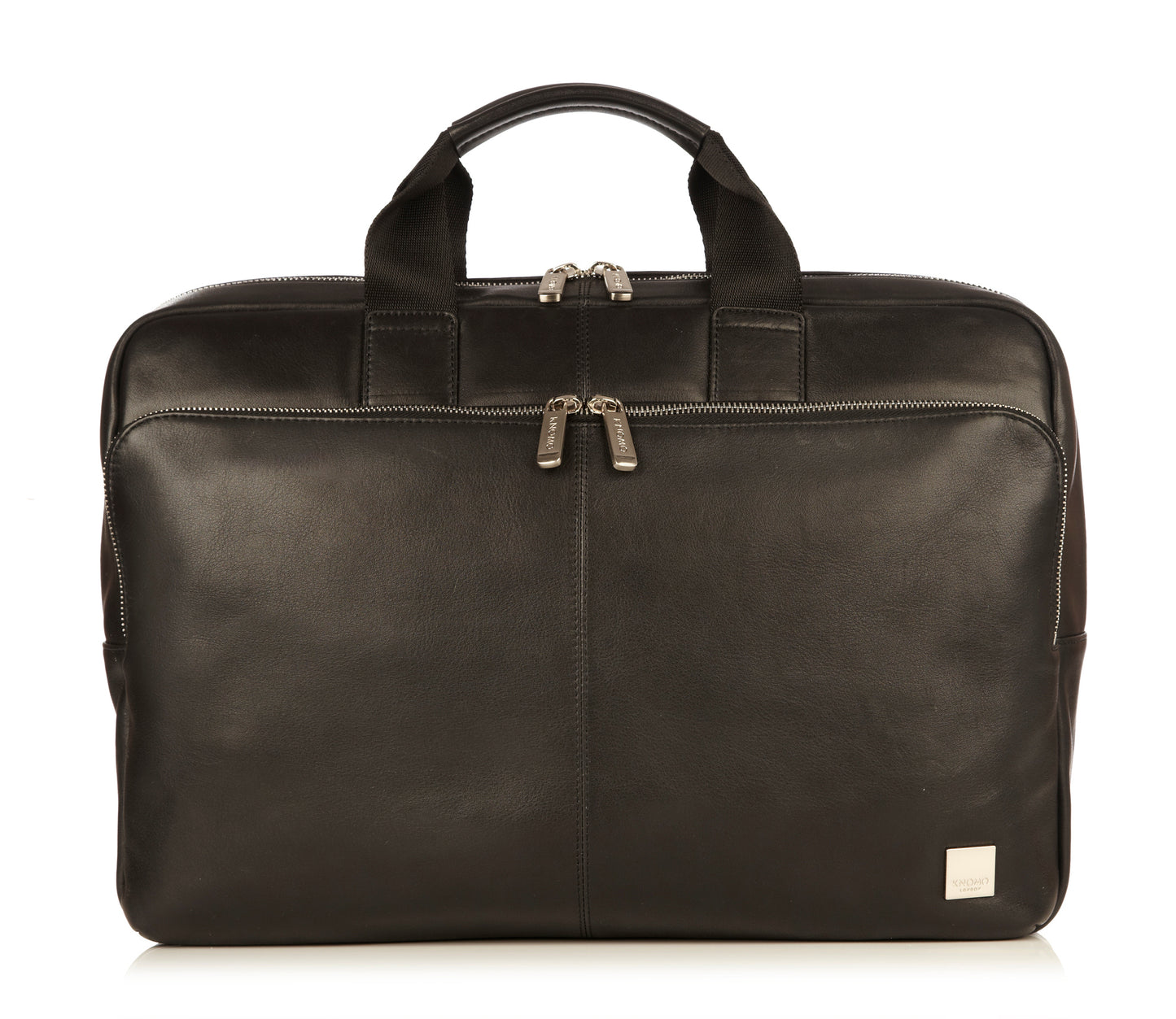NEWBURY Leather Briefcase 15" (Black)