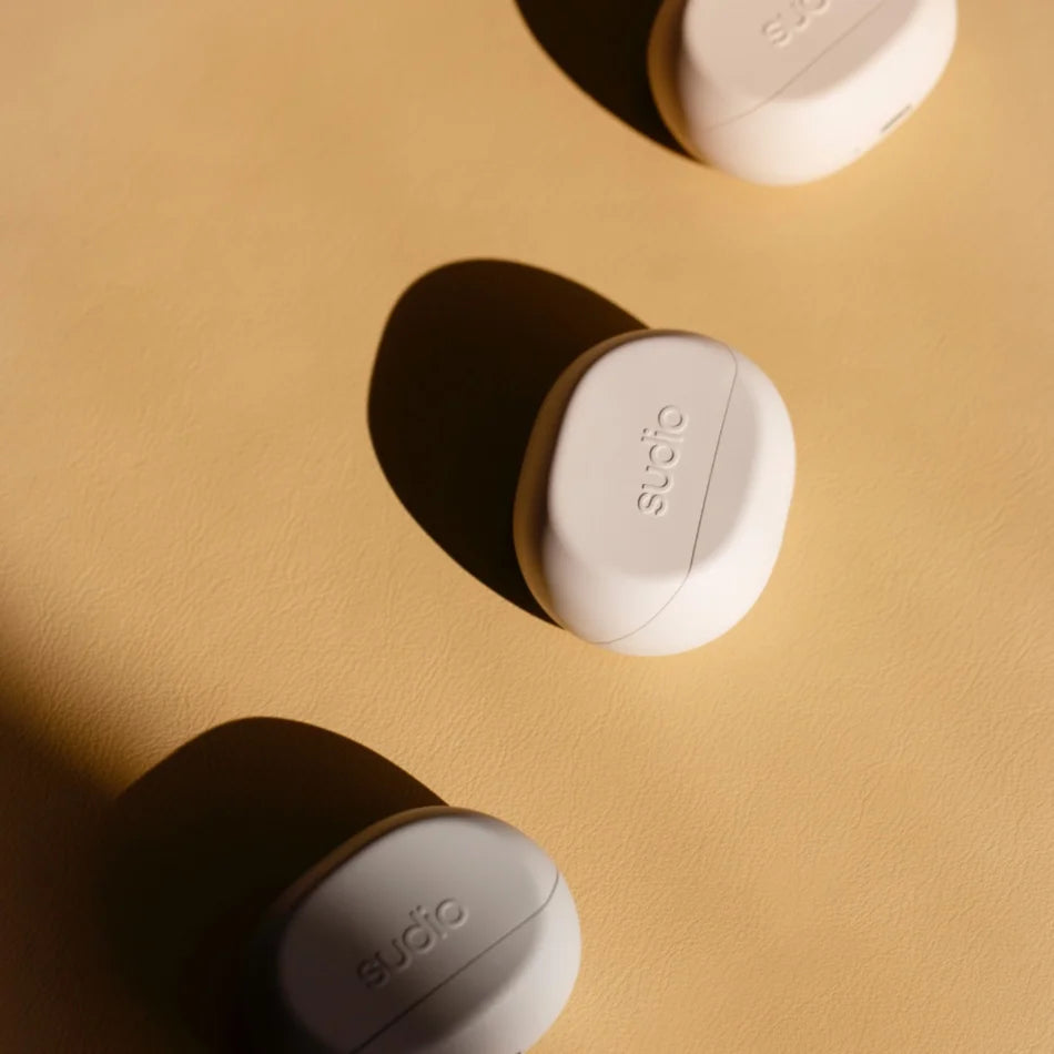 SUDIO N3 True Wireless Day-To-Night Earbuds (Milky White)