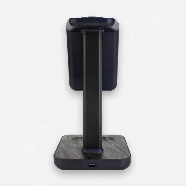 MONOCOZZI Motif | 3 in 1 Wireless Charging Stand (Marble Noir)