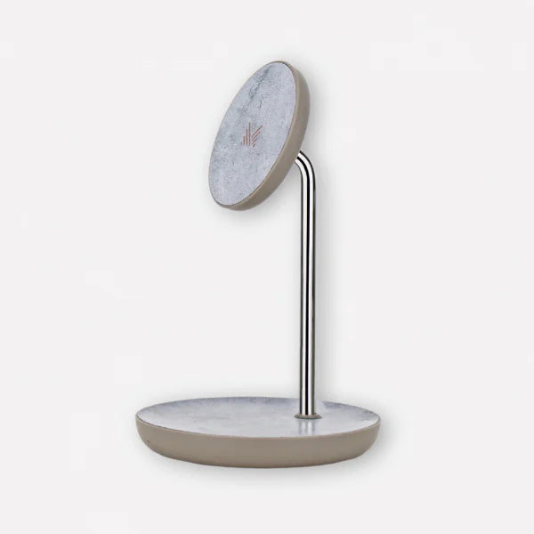 MONOCOZZI Motif | 2 in 1 Wireless Charging Stand (Smoke Stone)