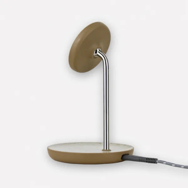 MONOCOZZI Motif l 2 in 1 Wireless Charging Stand (Cream Quartz)