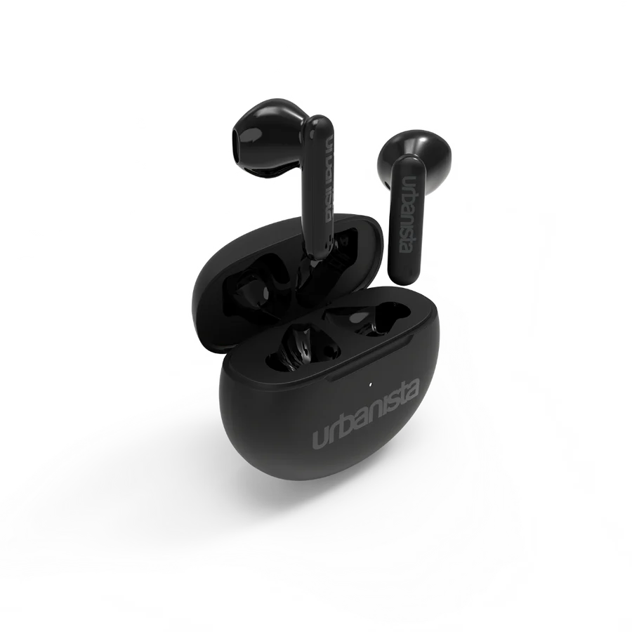URBANISTA AUSTIN Everyday Earbuds | Touch Controls (Midnight Black)