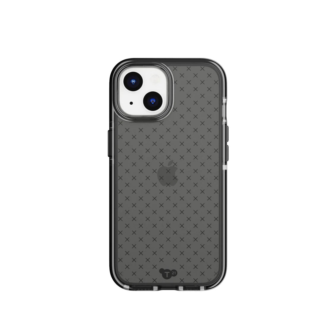 TECH21 EvoCheck Apple iPhone 16e/15 Case (Smokey/Black)