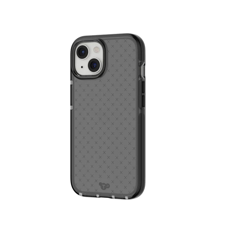 TECH21 EvoCheck Apple iPhone 16e/15 Case (Smokey/Black)