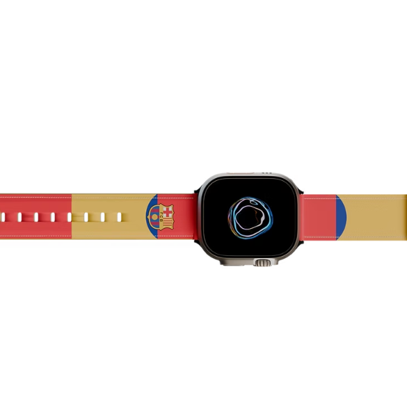 FC BARCELONA Apple Watch Band Real Leather 44/45" MF