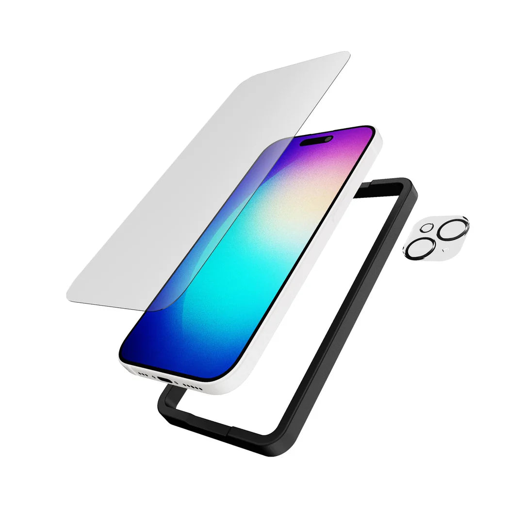 TECH 21 ImpactGlass Apple iPhone 15 (6.1") Screen Protector with Camera Protector