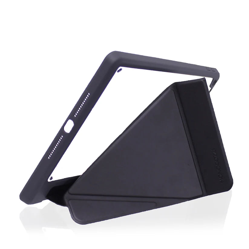 MONOCOZZI LUCID FOLIO Ultra Light Full Protection Folio Case for iPad 10.9 (2022) W/Apple Pencil Slot (Charcoal)