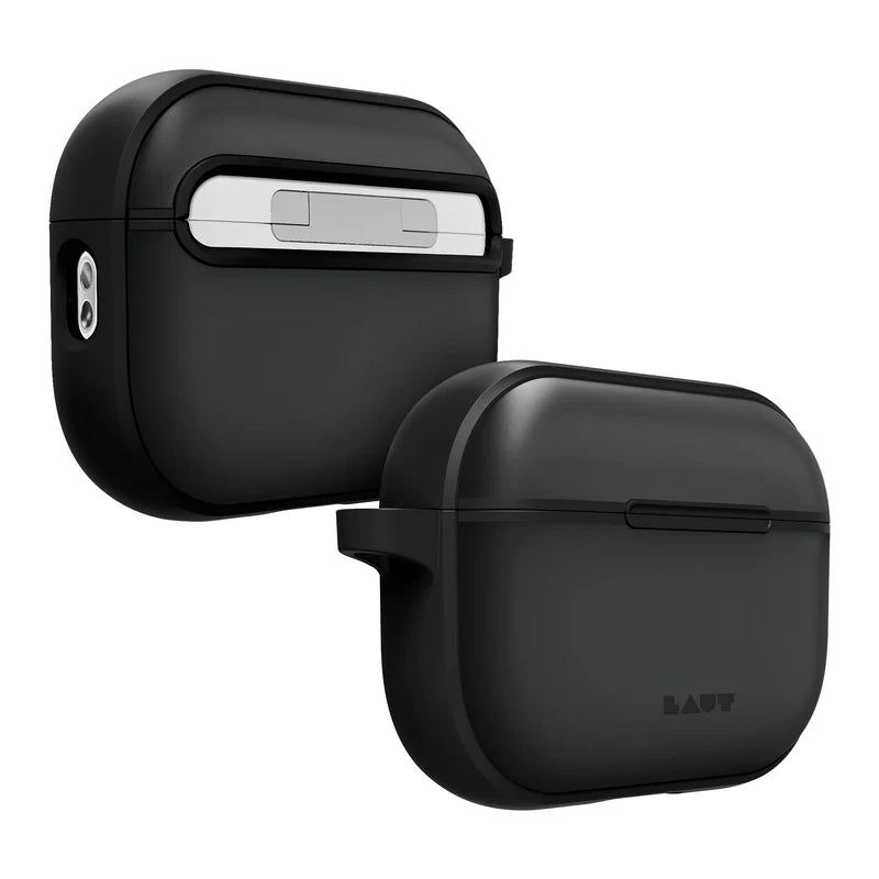 LAUT HUEX PROTECT case for AirPods Pro (1st & 2nd Generation) (Black)
