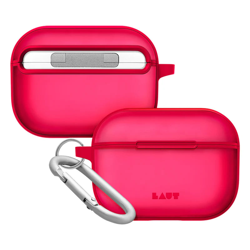 LAUT HUEX PROTECT case for AirPods Pro (1st & 2nd Generation) (Red)