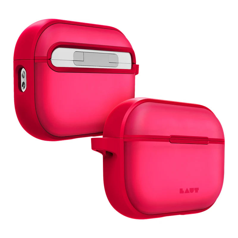 LAUT HUEX PROTECT case for AirPods Pro (1st & 2nd Generation) (Red)