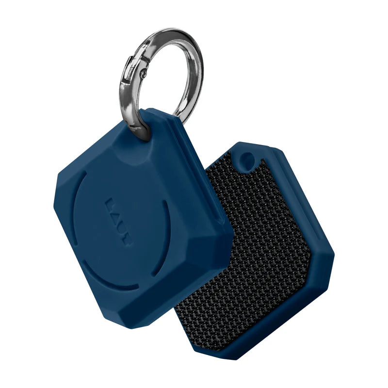 LAUT HUEX GEM case for AirTag (Navy)