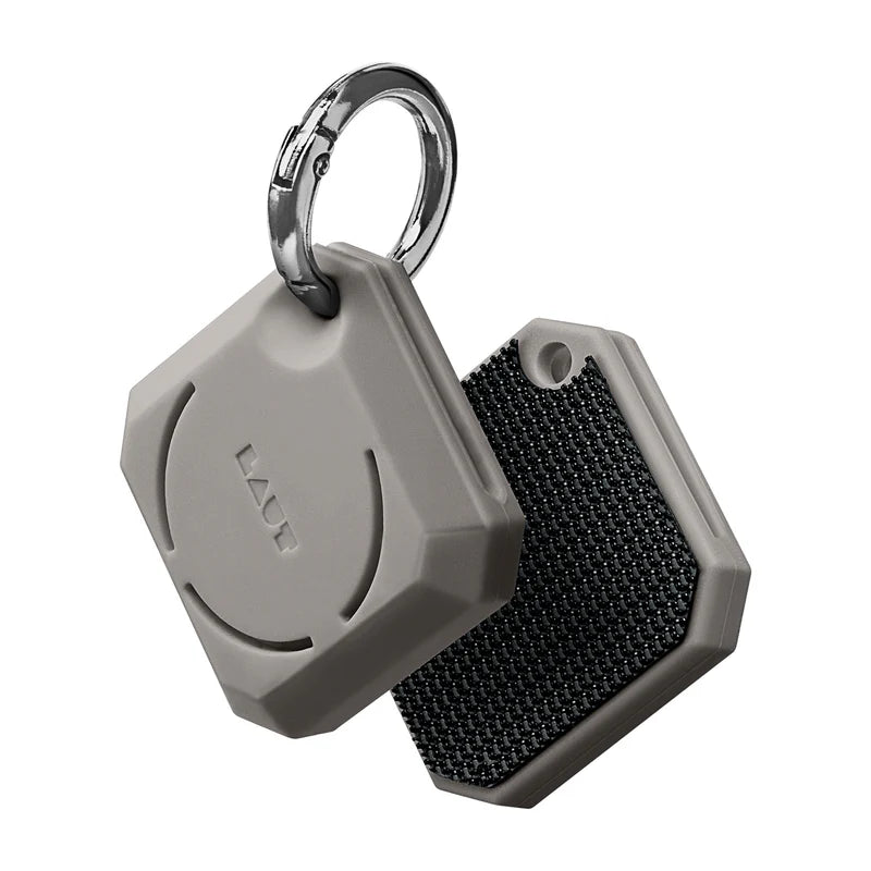 LAUT HUEX GEM case for AirTag (Grey)