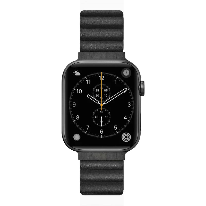 LAUT NOVI LUXE Watch Strap for Apple Watch Series 4-10 & SE & ULTRA 49/46/45/44mm (Midnight)