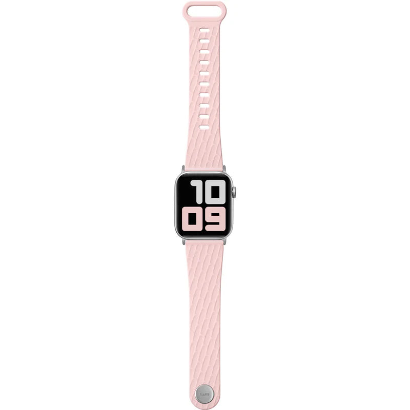 LAUT ACTIVE 2.0 Sport Watch Strap for Apple Watch Series 4-10 & SE & ULTRA 42/41/40mm (Chalk Pink)