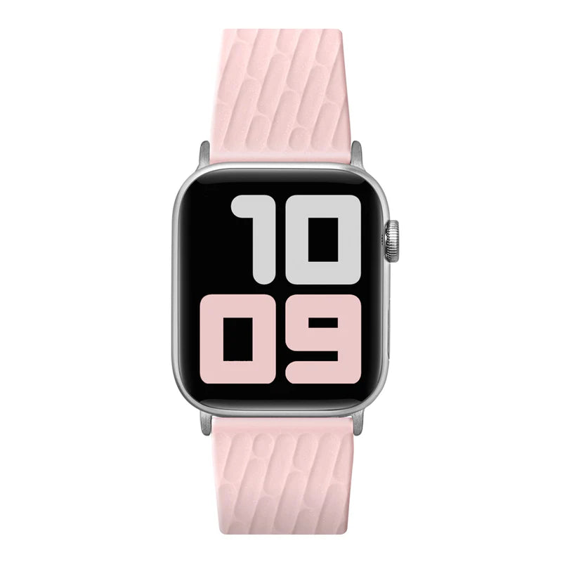 LAUT ACTIVE 2.0 Sport Watch Strap for Apple Watch Series 4-10 & SE & ULTRA 42/41/40mm (Chalk Pink)