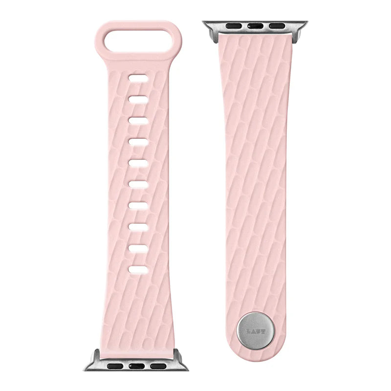 LAUT ACTIVE 2.0 Sport Watch Strap for Apple Watch Series 4-10 & SE & ULTRA 42/41/40mm (Chalk Pink)
