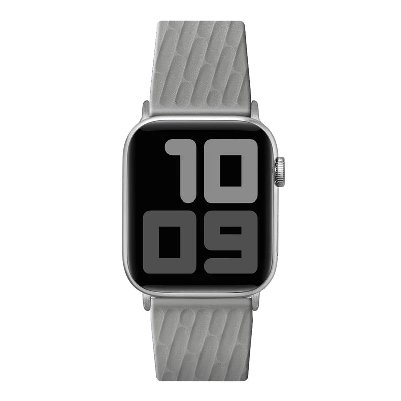 LAUT ACTIVE 2.0 Sport Watch Strap for Apple Watch Series 4-10 & SE & ULTRA 49/46/45/44mm (Fog Grey)
