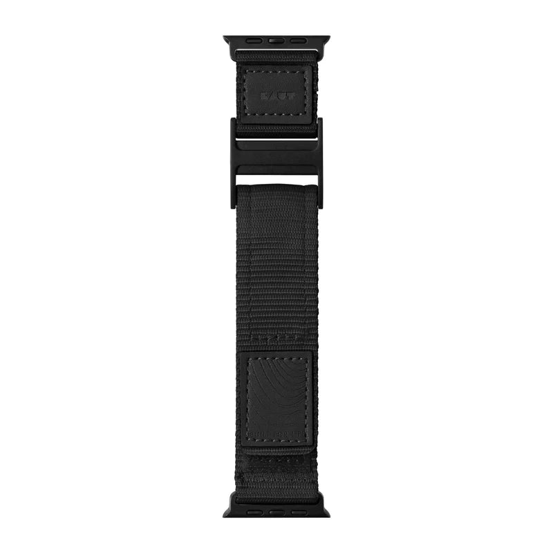 LAUT CHAMPS SPORT Watch Strap for Apple Watch Series 4-10 & SE & ULTRA 44/45/46/49mm (Black)