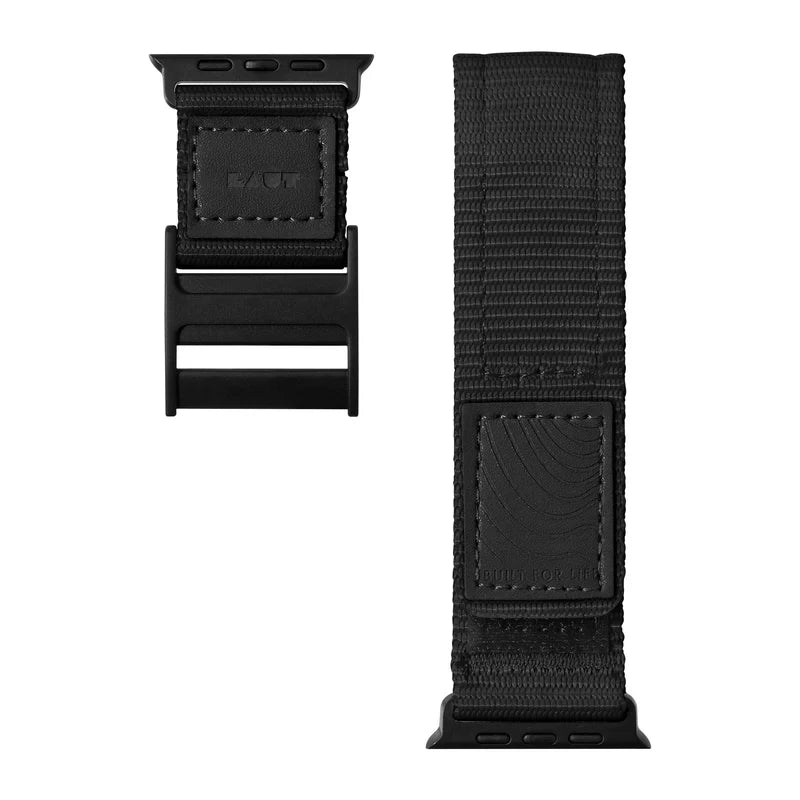 LAUT CHAMPS SPORT Watch Strap for Apple Watch Series 4-10 & SE & ULTRA 44/45/46/49mm (Black)