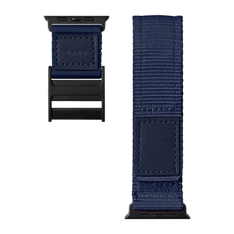 LAUT CHAMPS SPORT Watch Strap for Apple Watch Series 4-10 & SE & ULTRA 44/45/46/49mm (Blue)