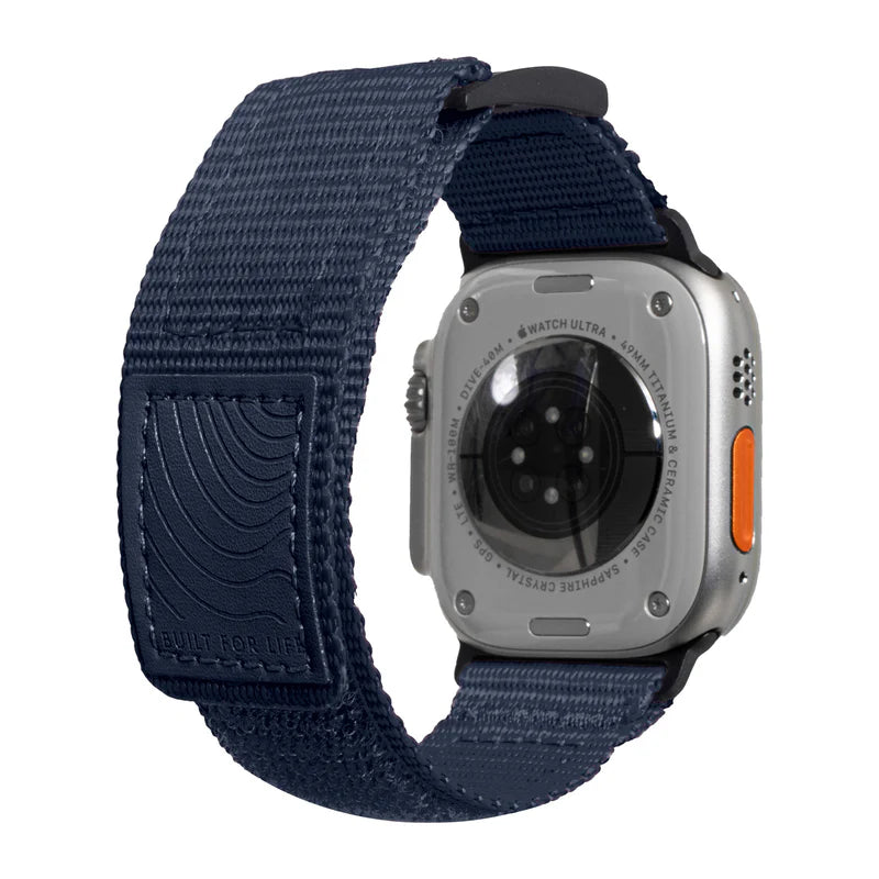LAUT CHAMPS SPORT Watch Strap for Apple Watch Series 4-10 & SE & ULTRA 44/45/46/49mm (Blue)