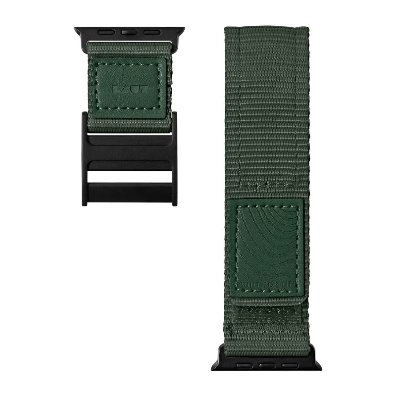 LAUT CHAMPS SPORT Watch Strap for Apple Watch Series 4-10 & SE & ULTRA 44/45/46/49mm (Green)