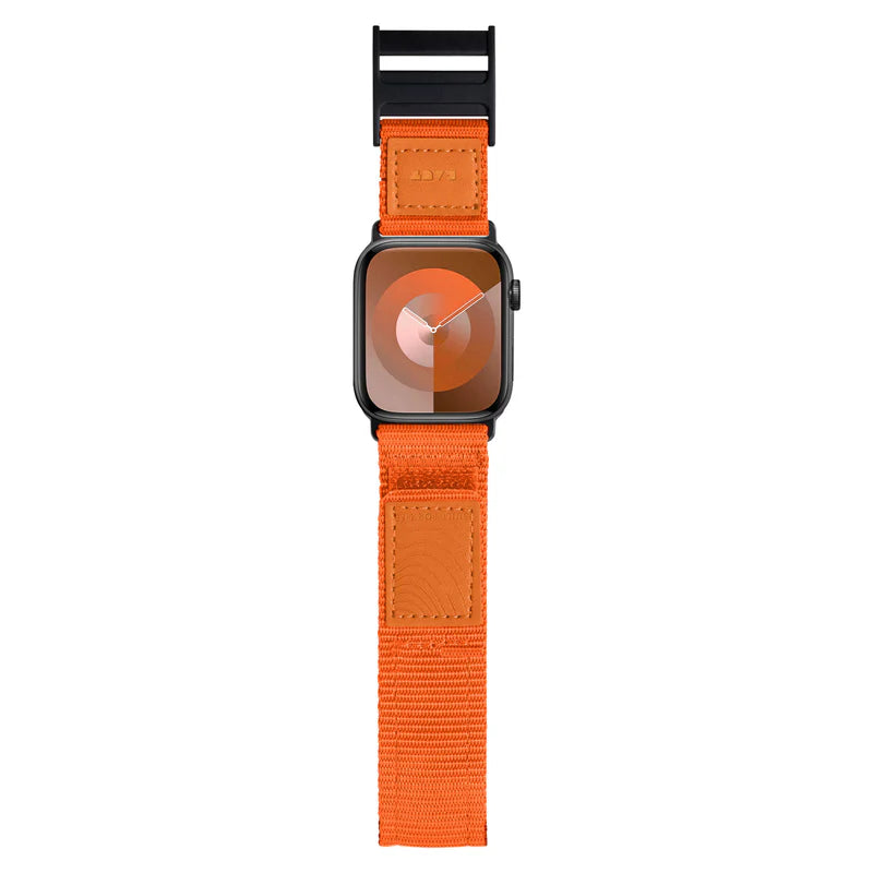 LAUT CHAMPS SPORT Watch Strap for Apple Watch Series 4-10 & SE & ULTRA 44/45/46/49mm (Orange)