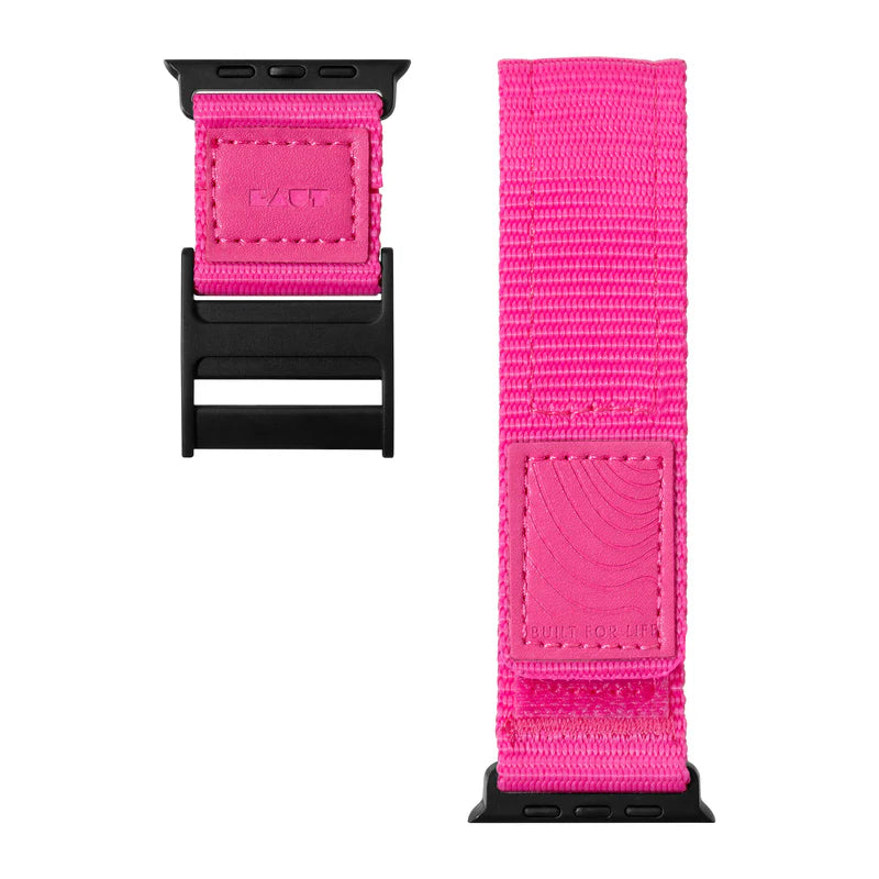 LAUT CHAMPS SPORT Watch Strap for Apple Watch Series 4-10 & SE & ULTRA 44/45/46/49mm (Pink)