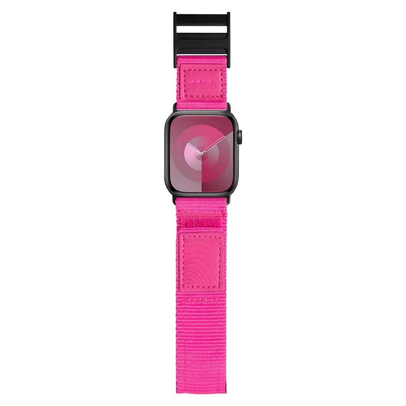 LAUT CHAMPS SPORT Watch Strap for Apple Watch Series 4-10 & SE & ULTRA 44/45/46/49mm (Pink)
