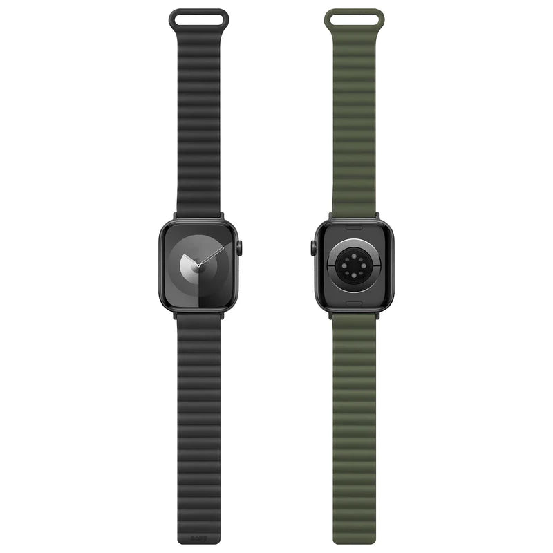 LAUT NOVI SPORT Watch Strap for Apple Watch Series 4-10 & SE & ULTRA 49/46/45/44mm (Black)