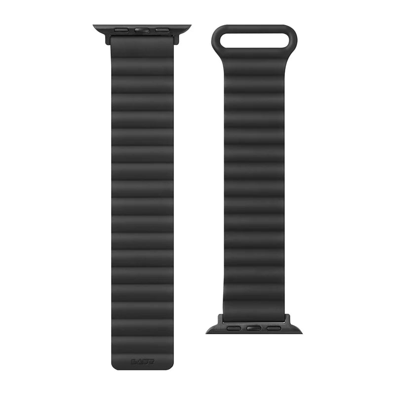 LAUT NOVI SPORT Watch Strap for Apple Watch Series 4-10 & SE & ULTRA 49/46/45/44mm (Black)