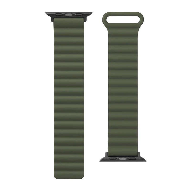 LAUT NOVI SPORT Watch Strap for Apple Watch Series 4-10 & SE & ULTRA 49/46/45/44mm (Black)