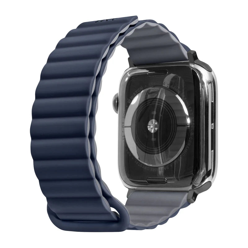 LAUT NOVI SPORT Watch Strap for Apple Watch Series 4-10 & SE & ULTRA 42/41/40mm (Navy)