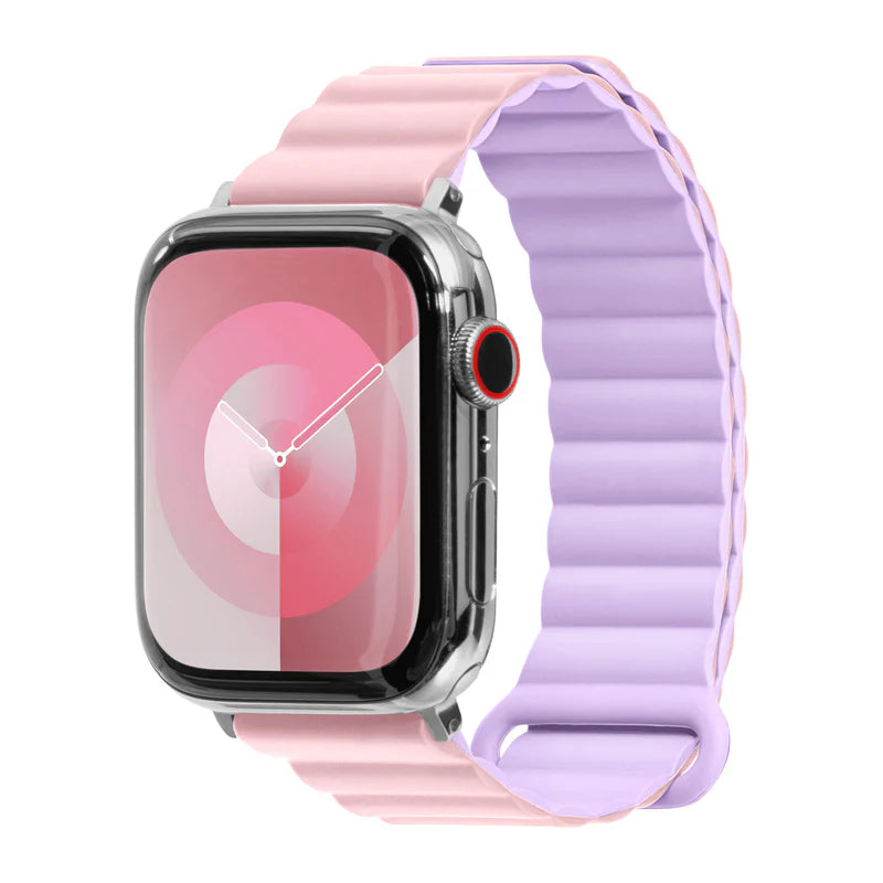 LAUT NOVI SPORT Watch Strap for Apple Watch Series 4-10 & SE & ULTRA 42/41/40mm (Pink)