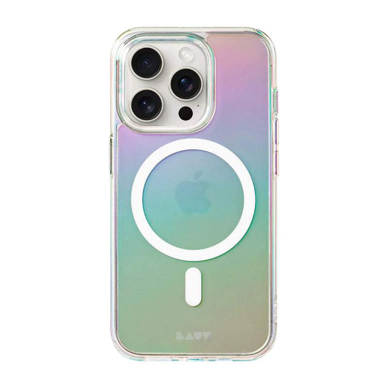 LAUT HOLO case for iPhone 15 Pro (6.1") (Pearl)