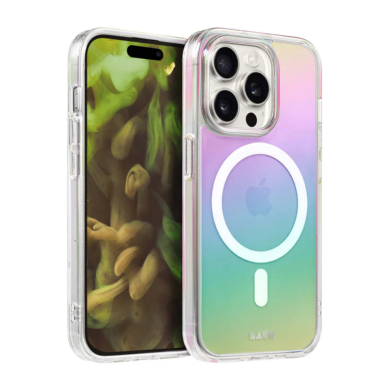 LAUT HOLO case for iPhone 15 Pro (6.1") (Pearl)