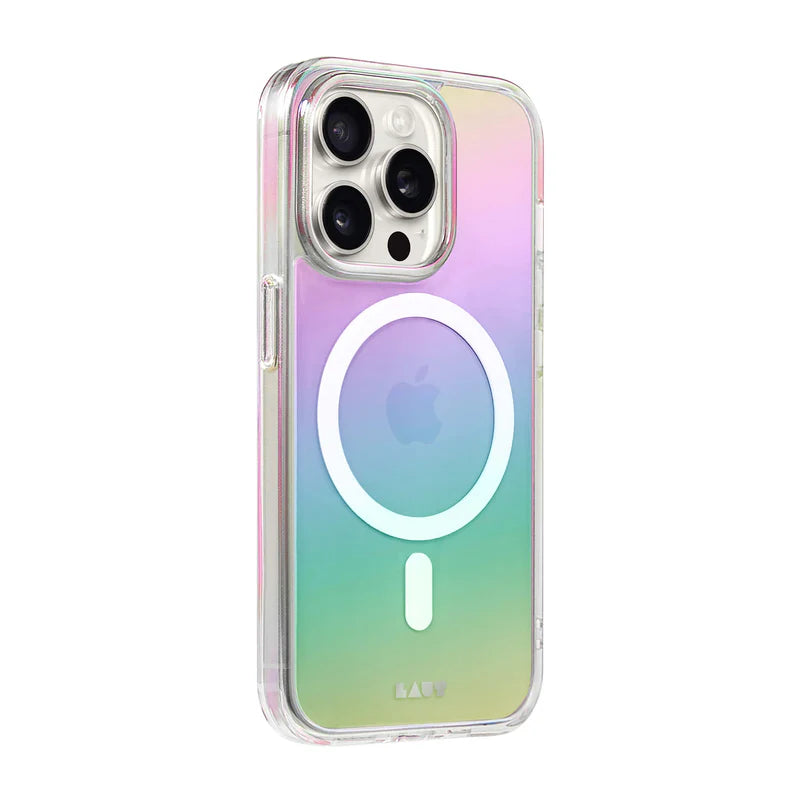 LAUT HOLO case for iPhone 15 Pro (6.1") (Pearl)
