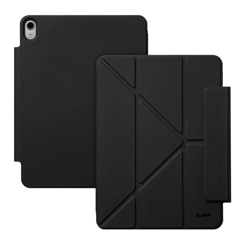 LAUT HUEX SLIM FOLIO case for iPad 10.9" ((A16) 11th Gen, 2025 / 10th Gen, 2022) (Black)