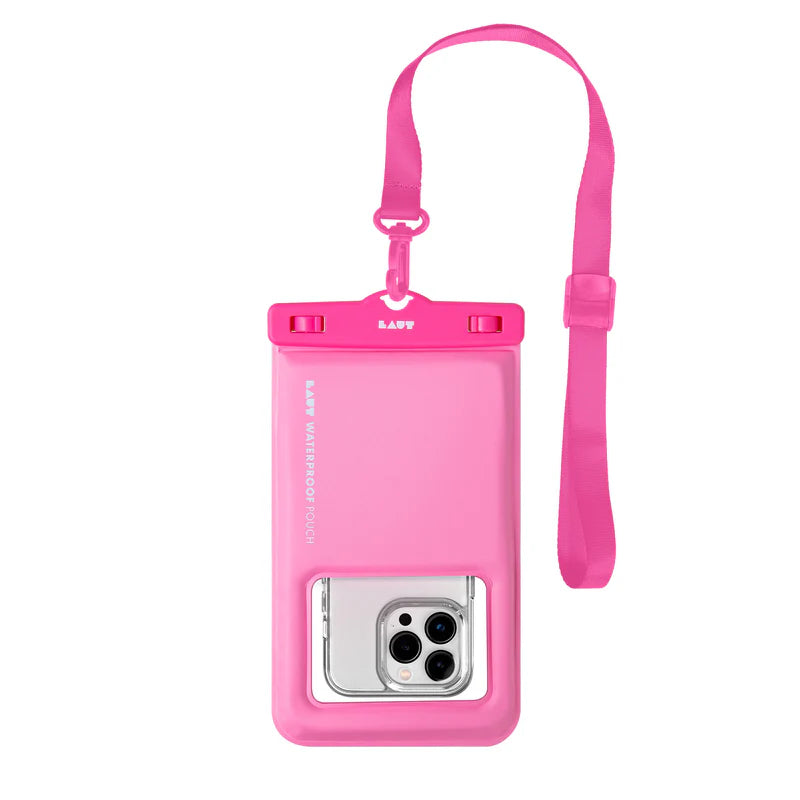 LAUT POP AQUA IP68 Waterproof Phone Pouch (Pink)