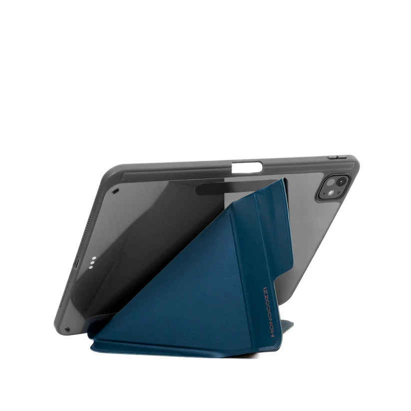 MONOCOZZI LUCID REFINED FOLIO Full Protection Folio Case for iPad Pro 11" (2024) (Midnight Blue)