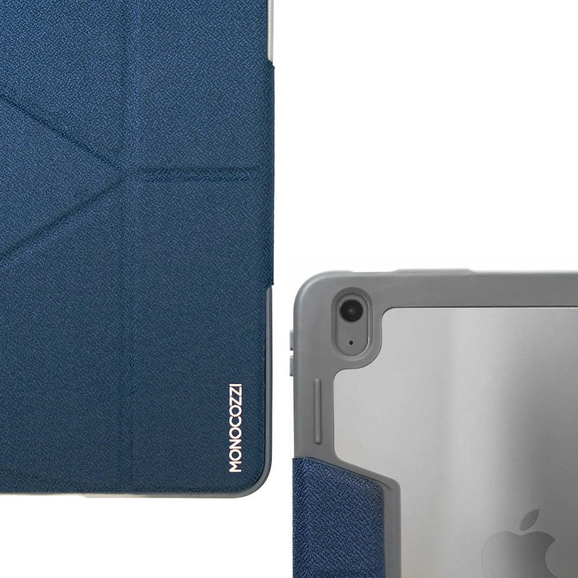 MONOCOZZI SAFEPROTECT 10M Drop Proof Folio Case for iPad Air 11" (Midnight Blue)