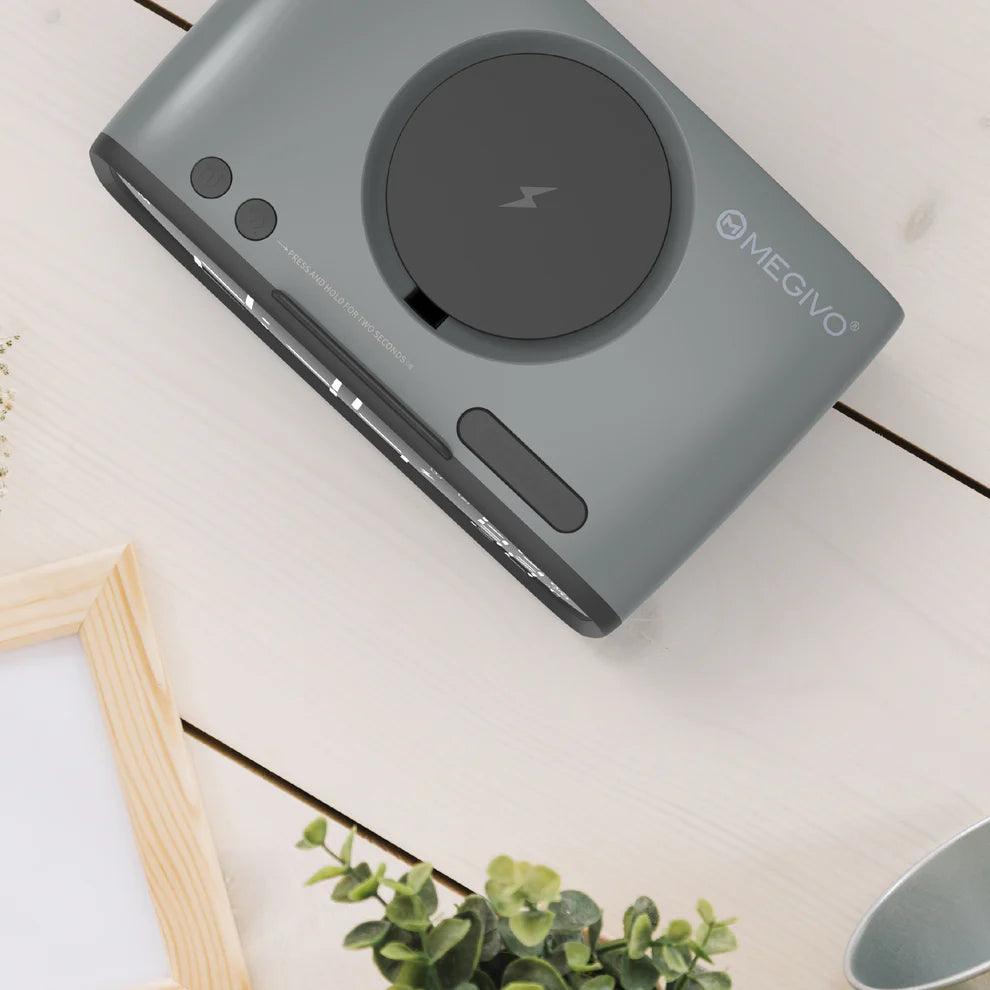 MEGIVO Wecker Multi-functional Digital Alarm Clock (Grey)