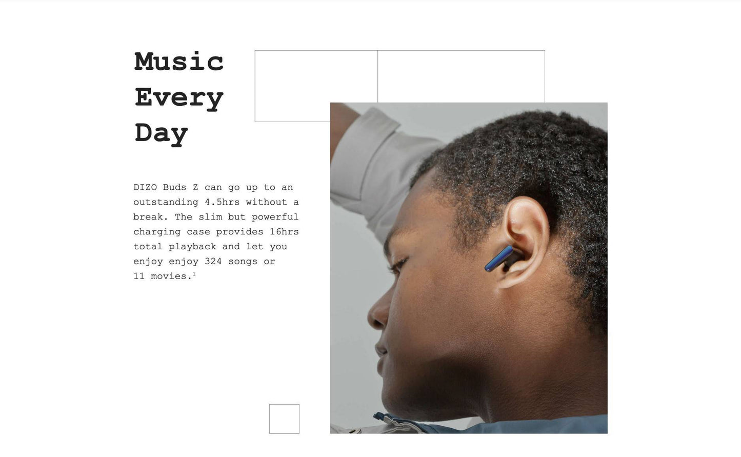 DIZO Buds Z (Onyx Black)