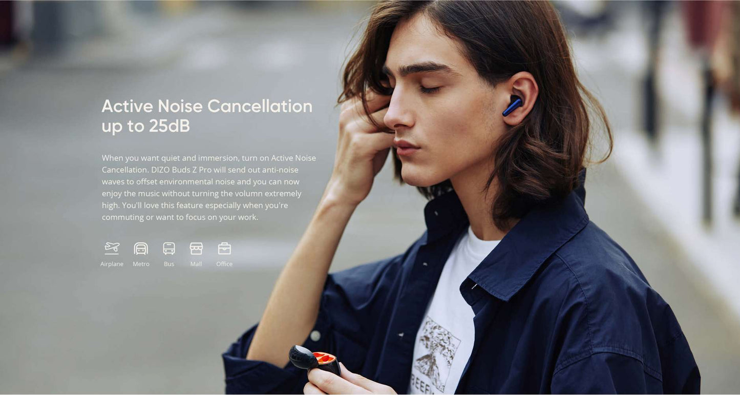 DIZO Buds Z Pro (Ocean Blue)