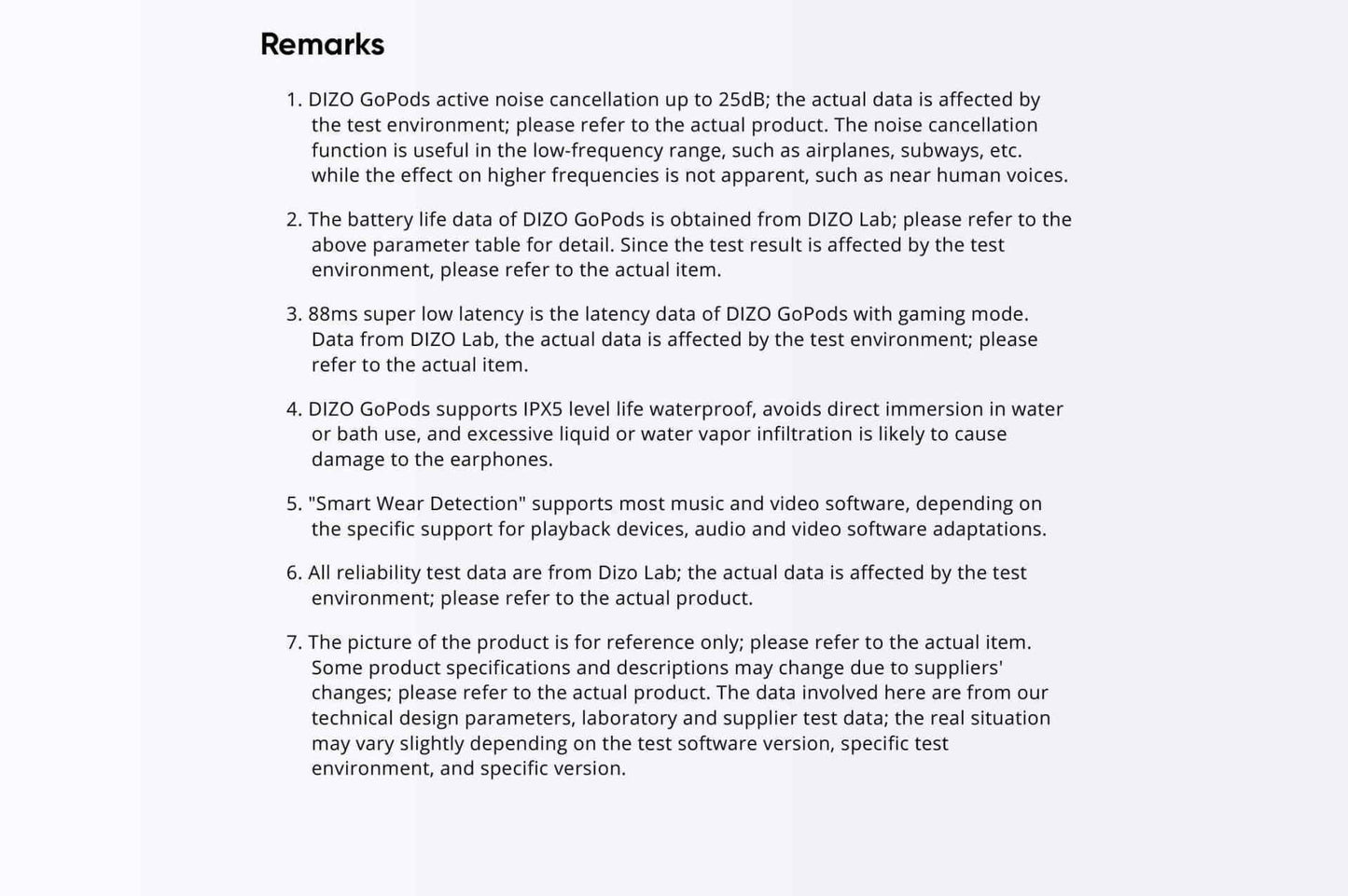 DIZO GoPods (Creme White)