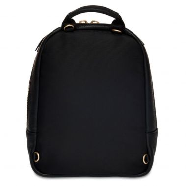 BEAUCHAMP XXS Leather Backpack / X-Body (Black)