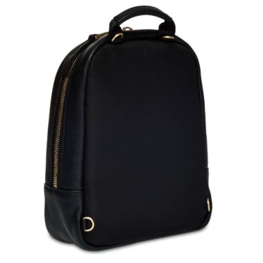 BEAUCHAMP XXS Leather Backpack / X-Body (Black)