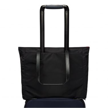 GROSVENOR PLACE L Tote 15'' (Black/Silver Hardware)
